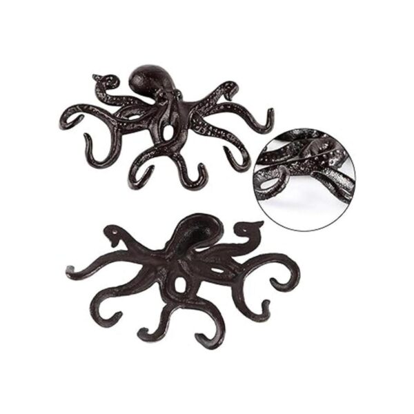 MDLUU Gancho de pulpo gancho de pared náutico gancho