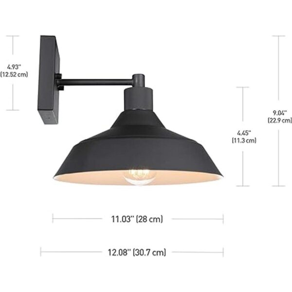Globe Electric 44569 Aplique de pared para exteriores o