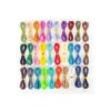 Hilo encerado de 30 colores 0.039 in 328 yardas cuerda