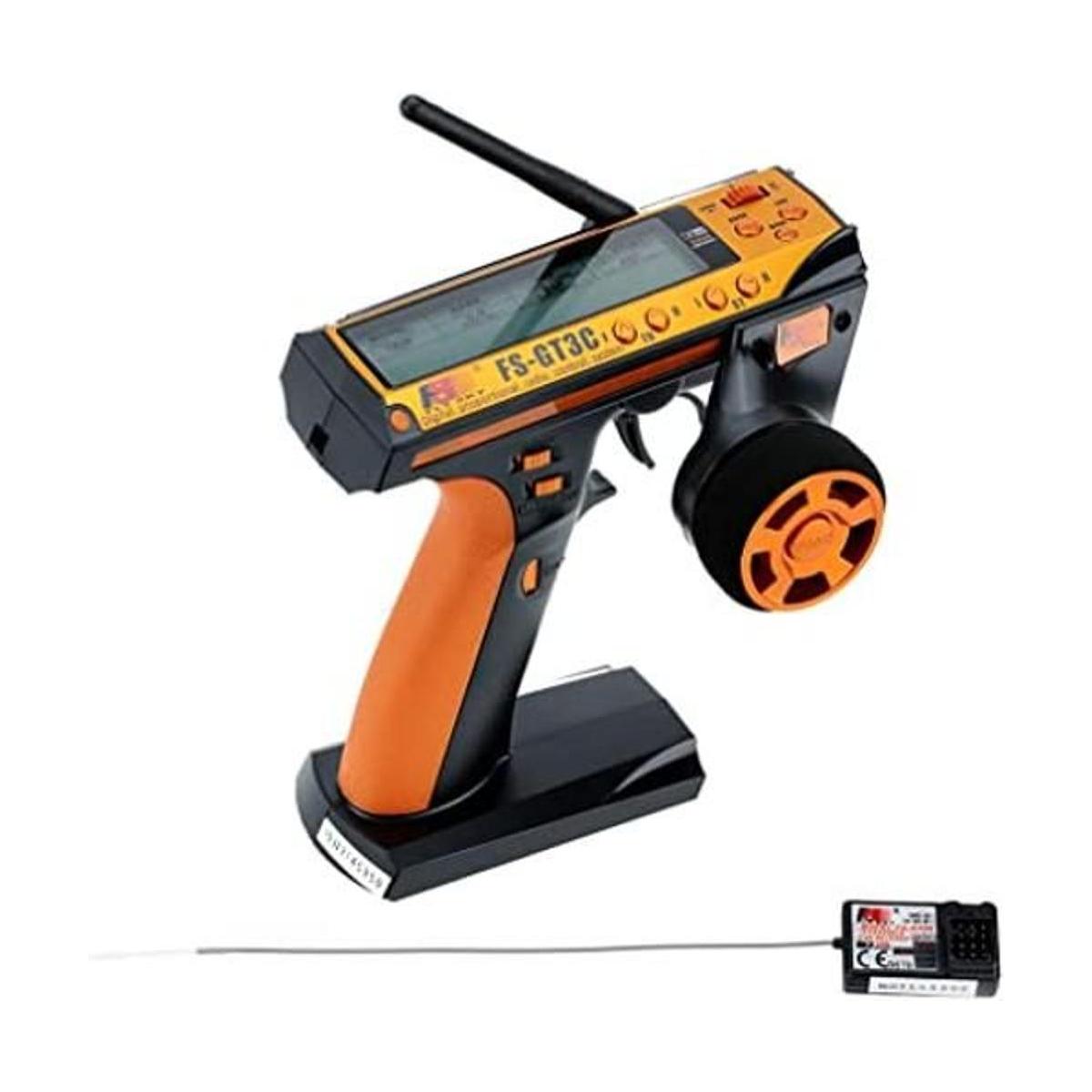 GoolRC Flysky FSGT3C Transmisor RC 2.4 GHz 3CH LCD Mando a