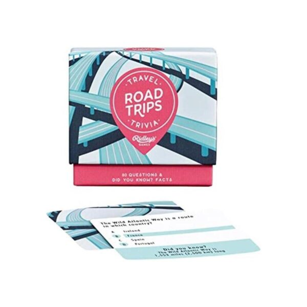Road Trips Travel Trivia Juego de cartas Juego de trivia_1