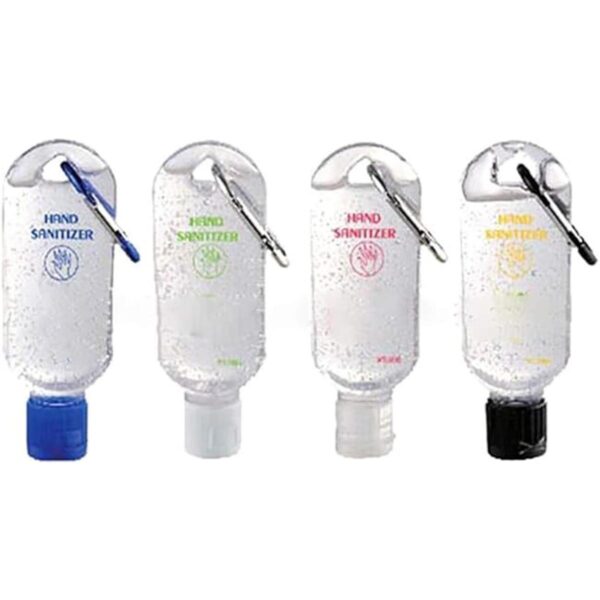 Botellas de plástico transparente con llavero botellas_3