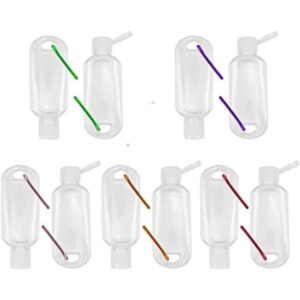 Botellas de plástico transparente con llavero botellas_1