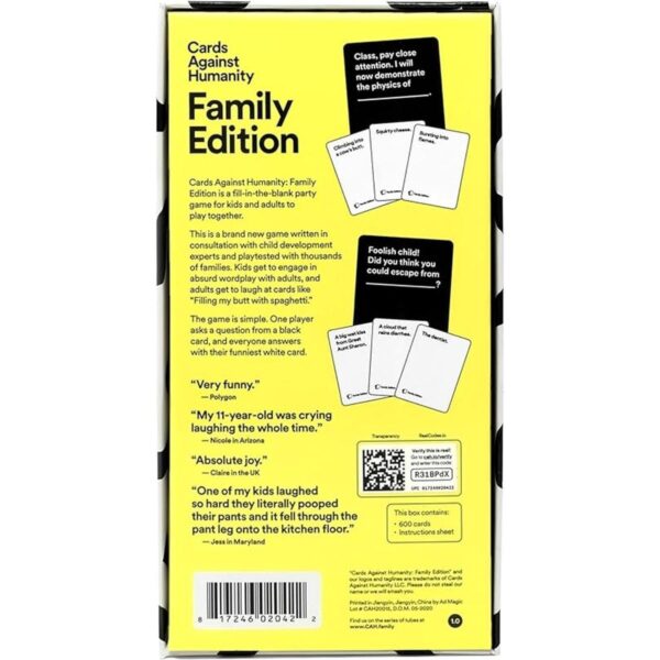 Cards Against Humanity Edición familiar La edición_2