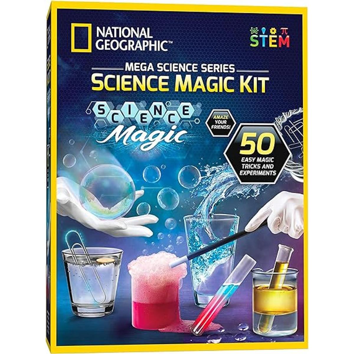 NATIONAL GEOGRAPHIC Kit mágico de ciencia realiza 20