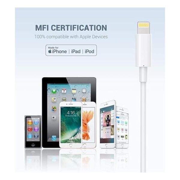 Novtech Cable de carga para iPhone con certificación MFi_5