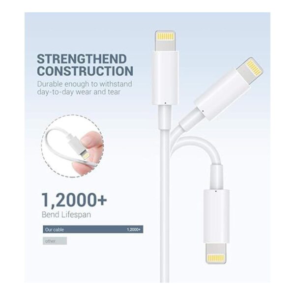 Novtech Cable de carga para iPhone con certificación MFi_2