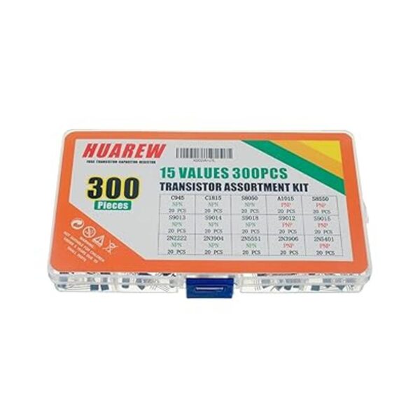 HUAREW 15 Valores 300 Unidades Transistores NPN C945 C1815_3