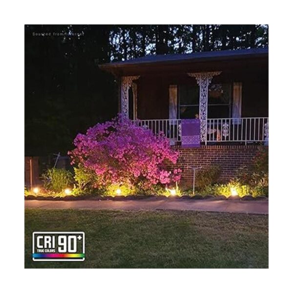 LEONLITE Paquete de 8 bolardos LED de luz de camino de_2
