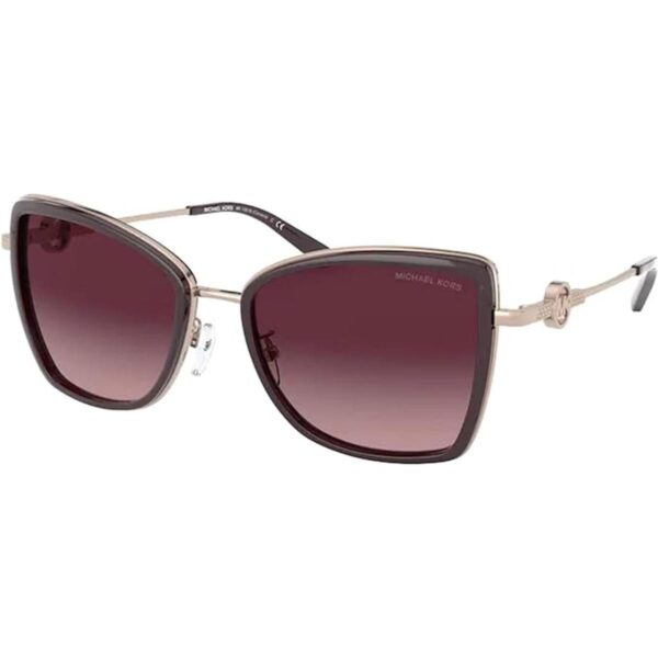 Gafas de sol con montura de oro rosa lentes_1