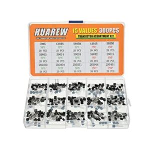 HUAREW 15 Valores 300 Unidades Transistores NPN C945 C1815_1