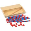 Montessori Varillas numéricas pequeñas con azulejos_1