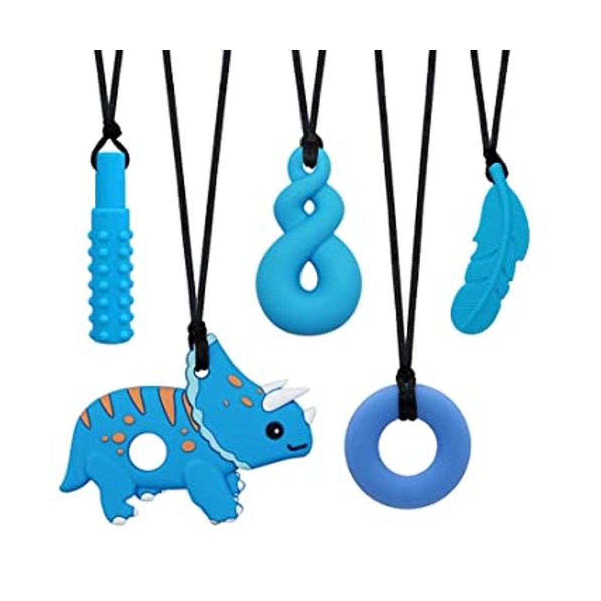 Collar masticable para niños niños y niñas collares