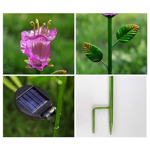 Joyathome Juego de luces solares para jardín 2 unidades_6