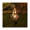 HDNICEZM Luces solares de estaca de jardín Luz LED solar