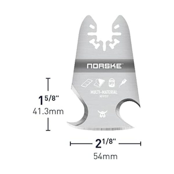 Norske Tools NOTP237 Cuchilla oscilante para accesorios