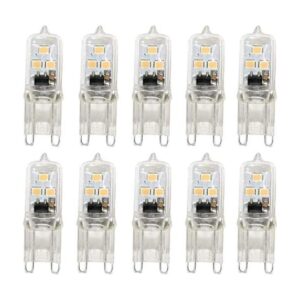 LXcom Bombilla LED G9 de 1 W regulable 10 W bombilla_1