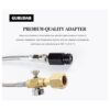 Cartuchos de CO2 G12 CGA320 Adaptador directo de tanque_4