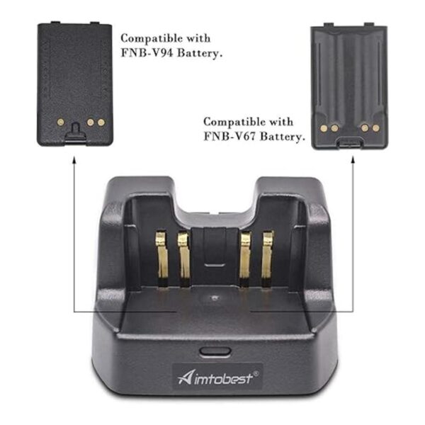 CD47 Cargador compatible para Yaesu Vertex FT60R FT60R_2