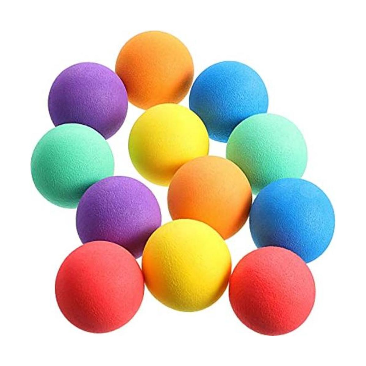 Gejoy 36 bolas de espuma suave mini bolas de juego de