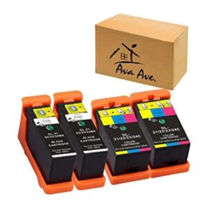 Cartucho de tinta Dell Series 21 2 negro 2 colores_1