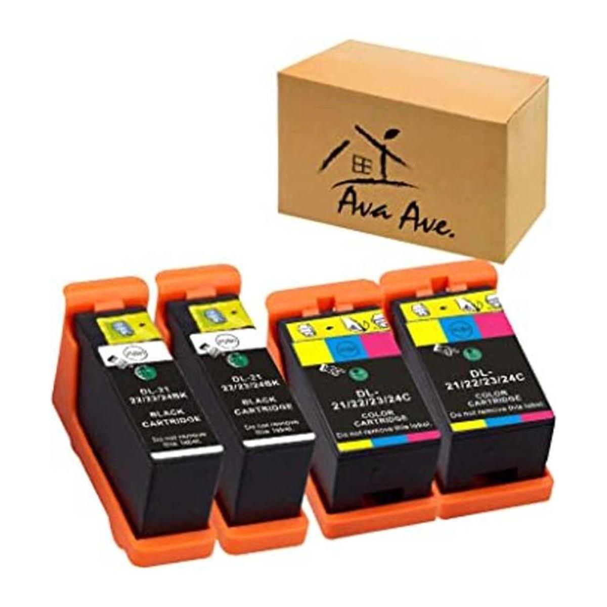 Cartucho de tinta Dell Series 21 2 negro 2 colores