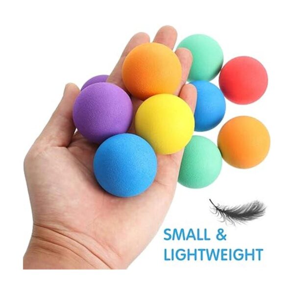 Gejoy 36 bolas de espuma suave mini bolas de juego de_5