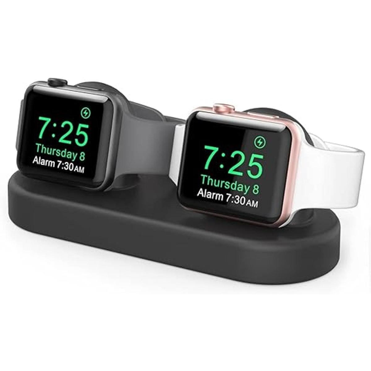 Delidigi Soporte dual para iWatch compatible con Apple