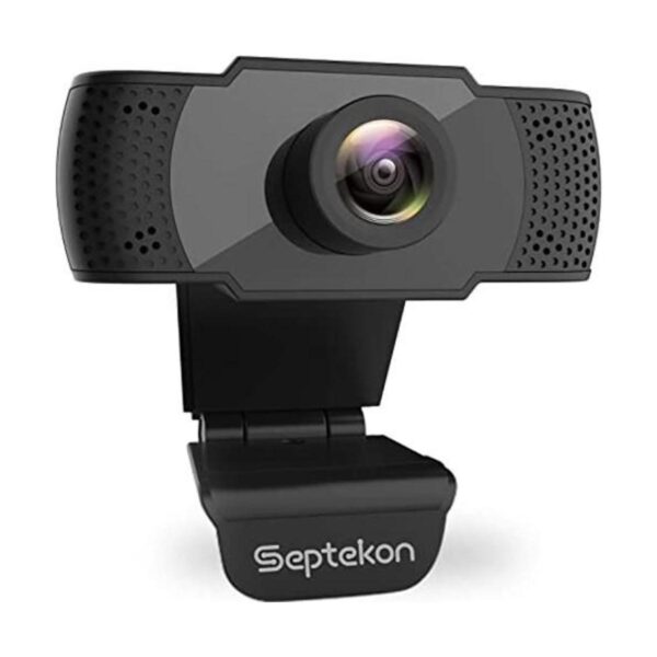 Cámara web HD de 1080P con micrófono cámara web Septekon_1