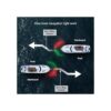 Osinmax Luz de navegación para barco luz LED de arco para_2