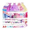 Paquete de 35 ropa de muñeca hecha a mano que incluye 2_1
