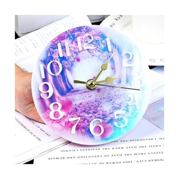 Daimay 2 moldes de silicona de resina para reloj de_4