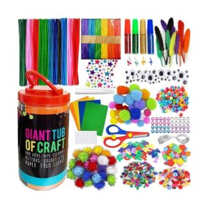 MOISO Kit de tarros de manualidades y suministros de arte
