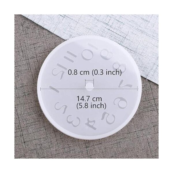 Daimay 2 moldes de silicona de resina para reloj de_3