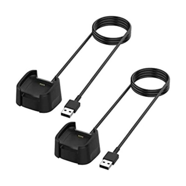 Kissmart Cable de carga para Fitbit Versa 2 2 unidades_1