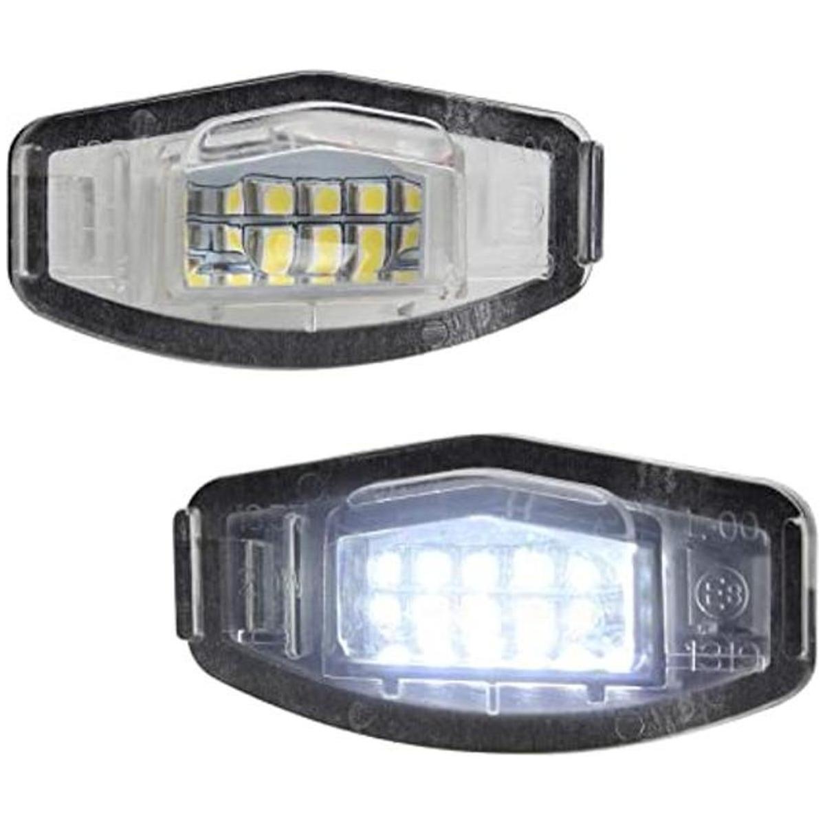 NDRUSH Luces LED para placa de matrícula compatibles con