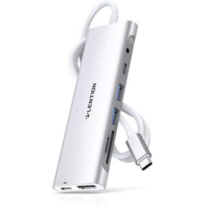 LENTION Cable USB C de 3.3 pies de largo con HDMI 4K 2_1