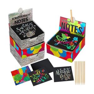 Mocoosy 400 mini notas artísticas de arco iris para niños_1