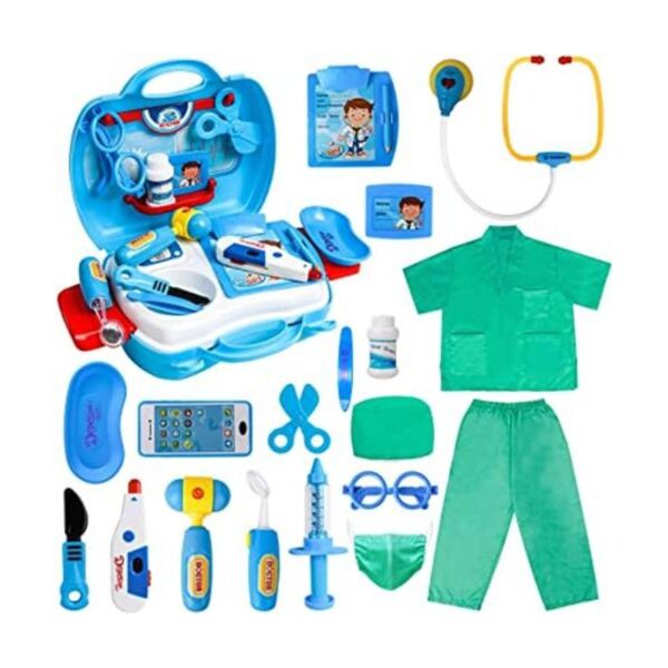 Meland Kit de médico de juguete para niños juego de