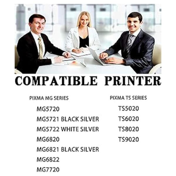 Paquete de 5 cartuchos de tinta compatibles con ColorPrint_2