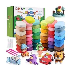Kit de arcilla de modelado 50 colores de arcilla mágica_1