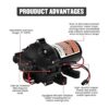 KOLERFLO Bomba de agua autocebante de 12 V CC bomba de