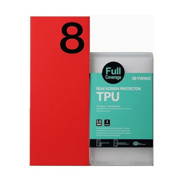 Ibywind Protector de pantalla para OnePlus 8 Paquete de_3