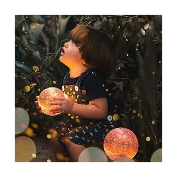 Lámpara de luna luz nocturna LOGROTATE de 16 colores_5