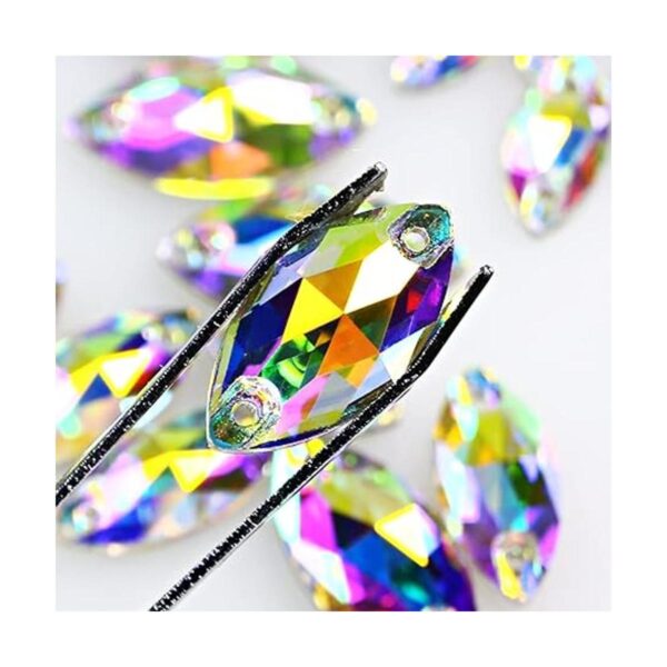 DONGZHOU Coser en diamantes de imitación AB piedra de_4