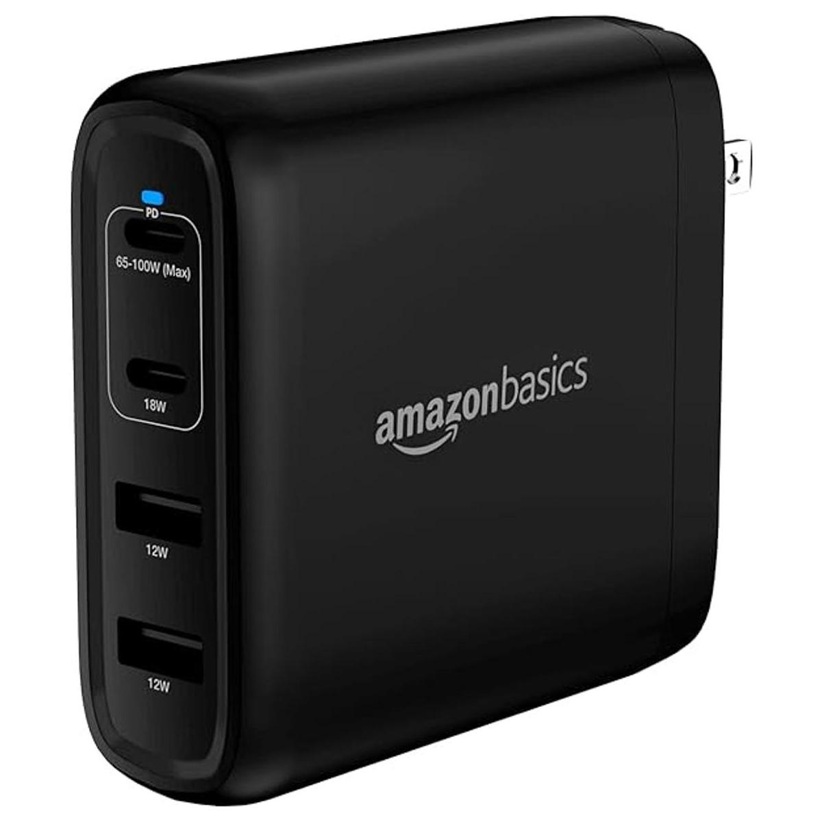 Cargador de pared de 100 W cuatro puertos tecnología