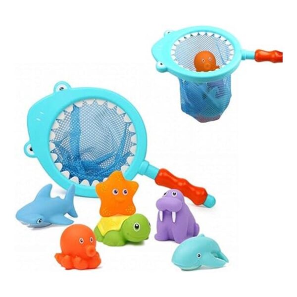 Juguete de baño pesca con animales flotantes juego de_2
