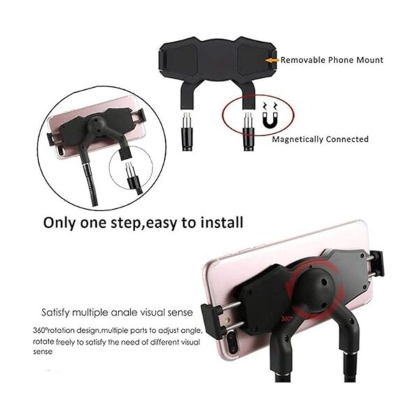 BKispaki Soporte de brazo largo y flexible de cuello de_5