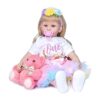 RXDOLL Muñeca de bebé recién nacida de princesa con_2
