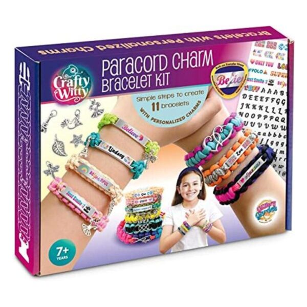 Kit de fabricación de pulseras Paracord con dijes Regalo_1